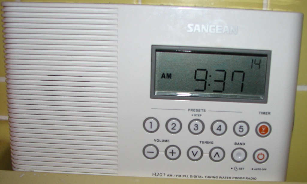 REVIEW Sangean H201 BEST Waterproof Shower Radio Review Ragingazn's
